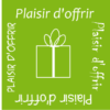 500 Étiquettes "plaisir d'offrir" Vert