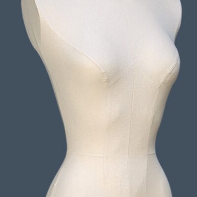 Buste couture Femme small tissu Jersey Beige