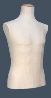 Buste couture Homme medium tissu Jersey Beige