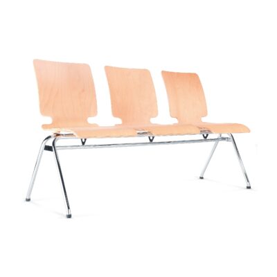 Chaise Axo par 3 hêtre multiplis