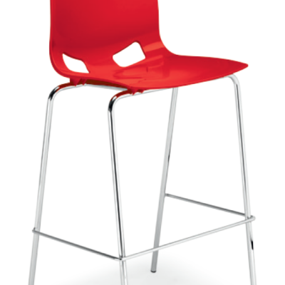 Chaise haute Fondo Hocker Glossy