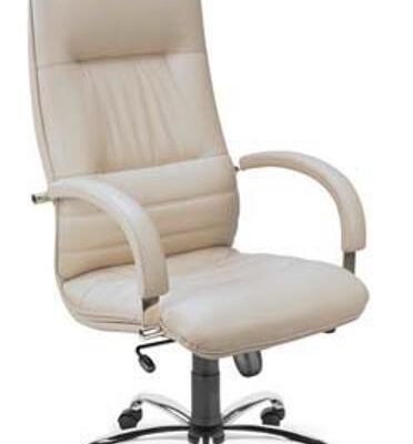 Fauteuil de direction Linea Steel cuir