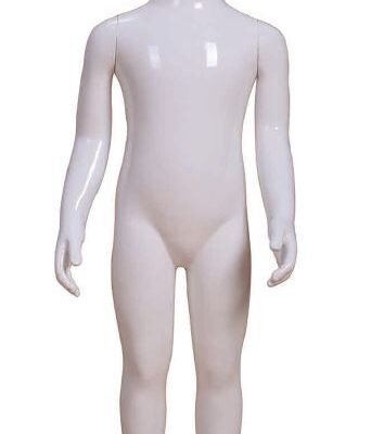 Mannequin enfant 6 ans blanc mat