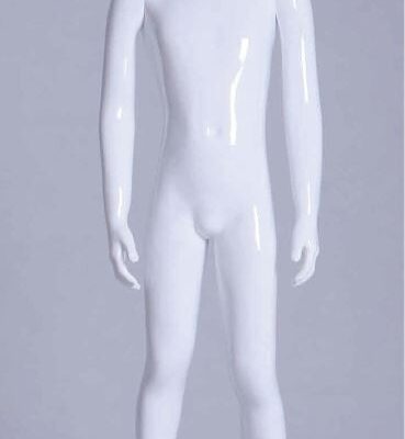 Mannequin enfant 8 ans blanc mat