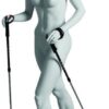 Mannequin femme Randonneur tête abstraite