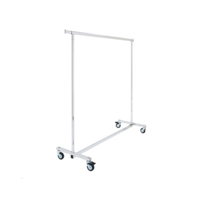 Penderie pliable chromé L.140 cm