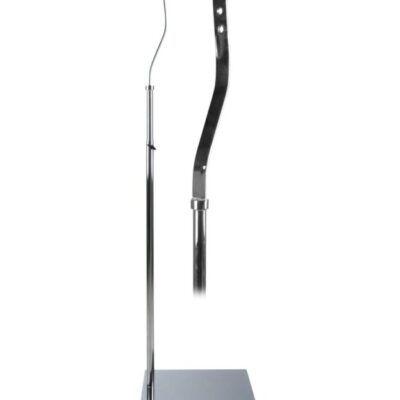 Pied base alu pour buste torso fixation dos