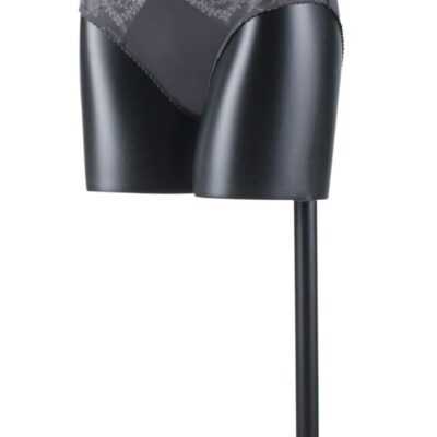 Pied base noir pour buste torso fixation cou