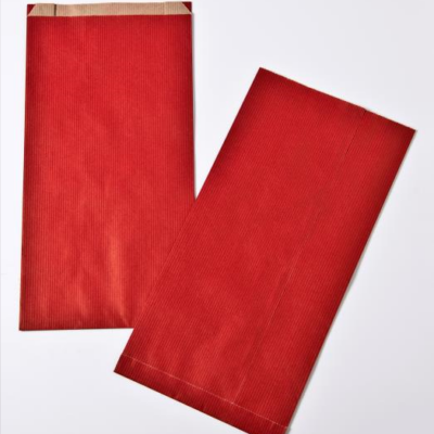 Pochette cadeau Rouge 18x35 cm x250