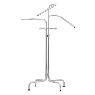 Portant 2 bras droits + 2 bras inclinés Hauteur de 110 à 180 cm