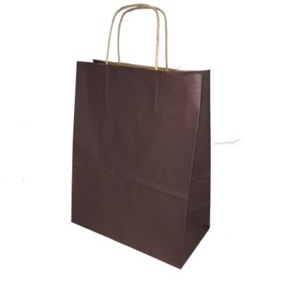 Sac papier kraft Chocolat L22xP10xH29cm x50