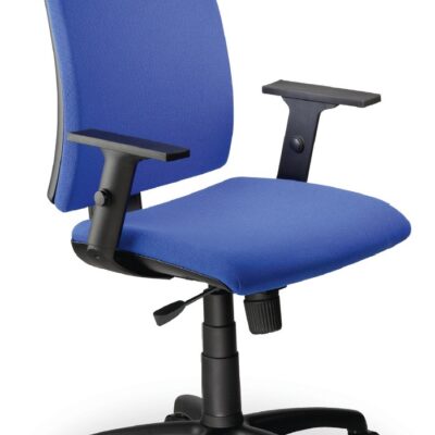 Siège dactylo Intrata bleu