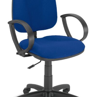 Siège dactylo Jupiter bleu