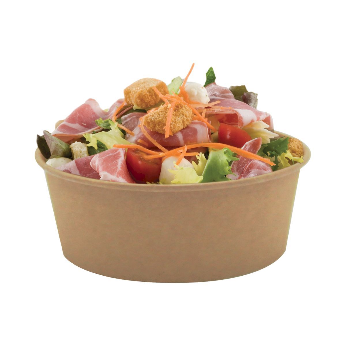 300 Bol à salade en carton avec enduction PE – Image 2