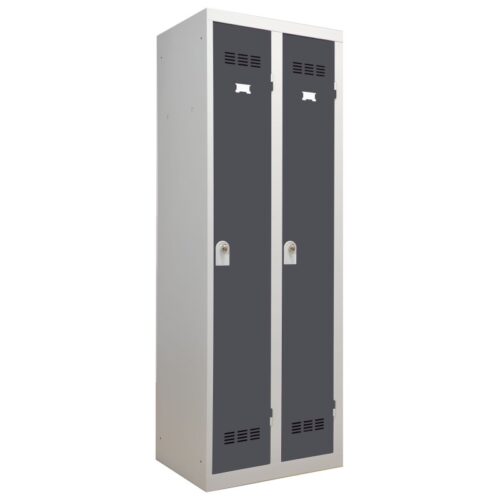 Vestiaire 2 colonnes monobloc soudé industrie propre