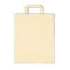 Sacs kraft poignées plates – Impression 2 couleurs