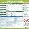 Pancarte "Code du Travail"