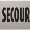 Plaque adhésive "Issue de Secours"