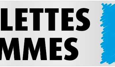 Plaque adhésive "Toilettes femme"