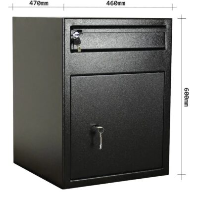 Coffre-Fort de Dépôt Rottner Cashmatic 2 – 71 L, double verrouillage, sécurisé