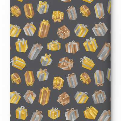 Sachets cadeau Noël Cado3D x 250 – Papier couché 60 g/m²