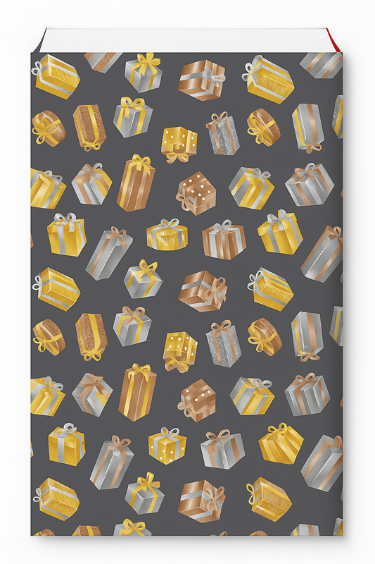 Sachets cadeau Noël Cado3D x 250 – Papier couché 60 g/m²