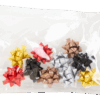 Étoiles satinées – Ø50 mm (lot de 10 étoiles)