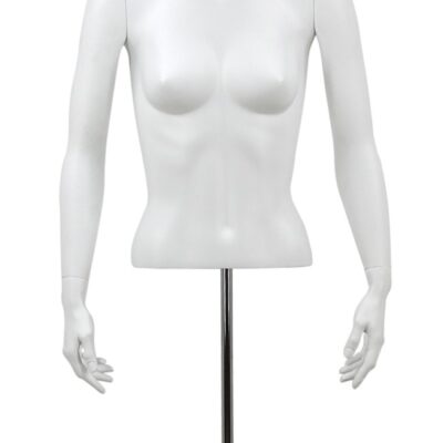 Buste femme court sur base bras tendus