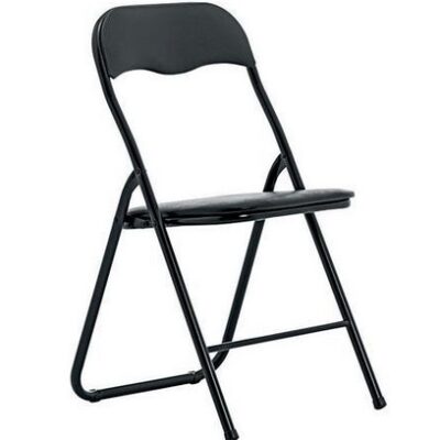 Chaise pliante simili cuir