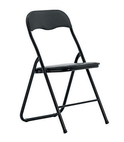 Chaise pliante simili cuir