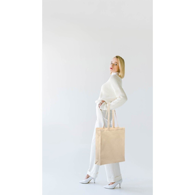 Sac coton soufflets 150g